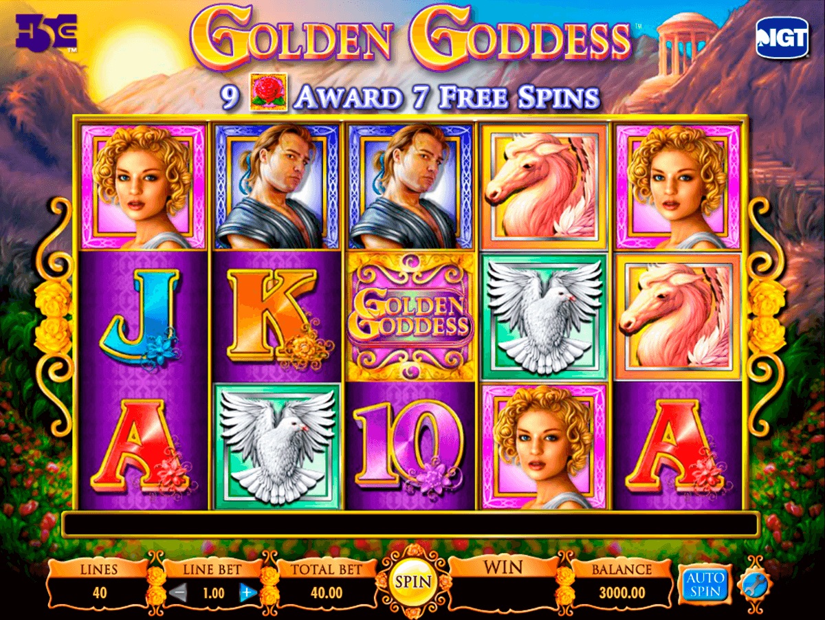 Mesin Slot Golden Goddess